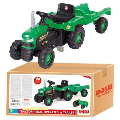 تراکتور پدالی به همراه تریلر۸۰۵۳