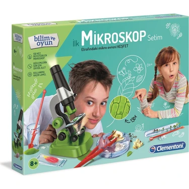 میکروسکوپ آموزشی مدل 64963 برند Clementoniایتالیا