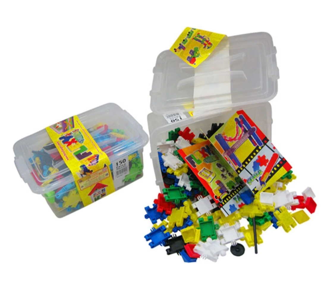 مجموعه Flexy Tangles 150 Parça از برند Dede Oyuncakترکیه