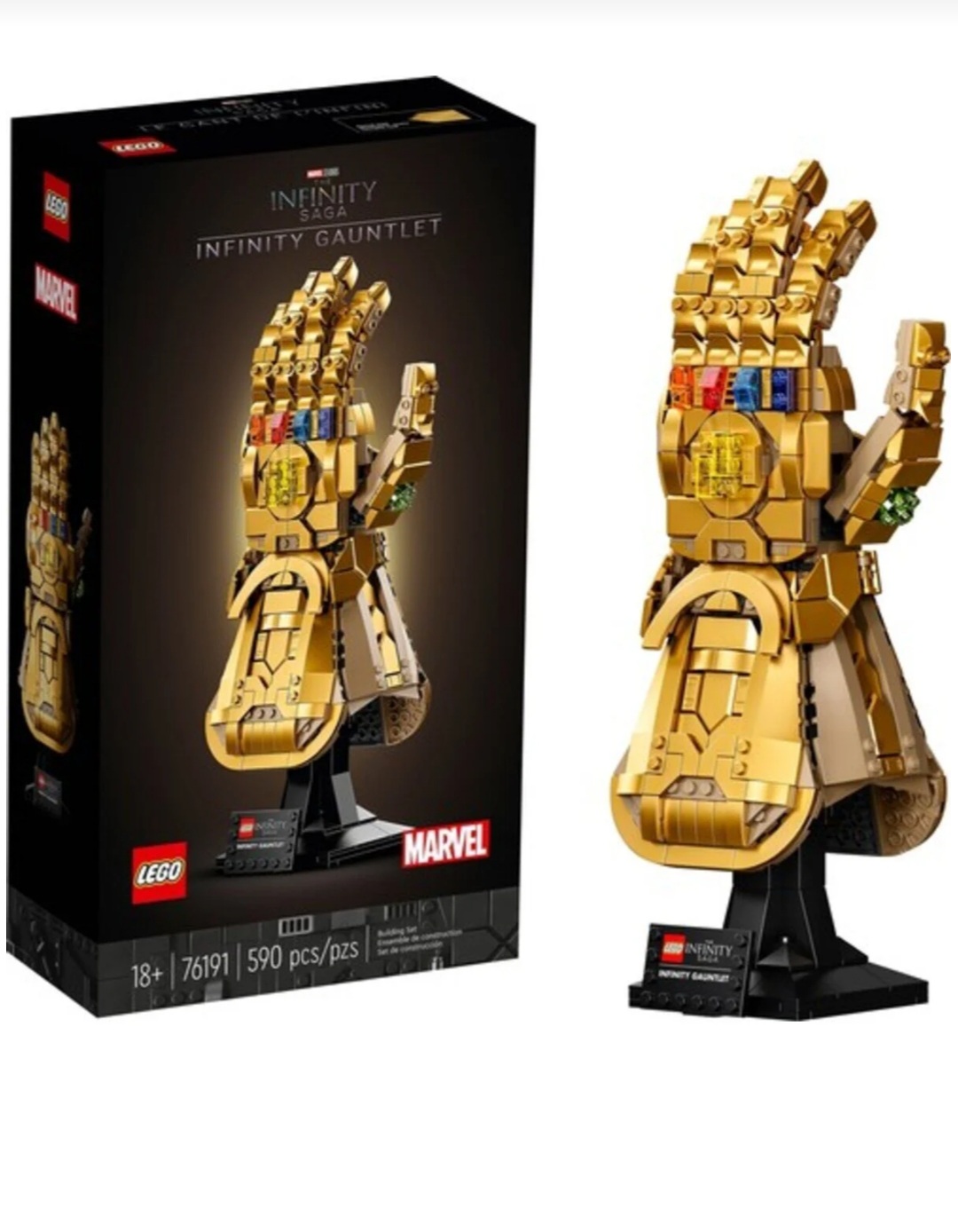 لگو اورجینال مارول مدل دستکش بی نهایت تانوس کد۷۶۱۹۱