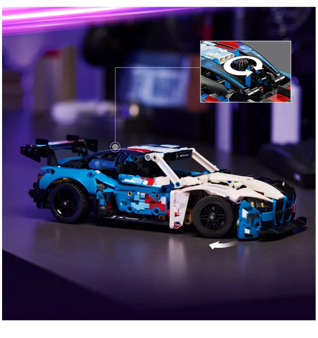 لگو  اورجینال تکنیک BMW M4 GT3 EVO کد 42226