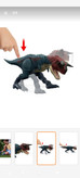 اسباببازی دایناسور Jurassic World Carnotaurus – حمله شگفتانگیز
