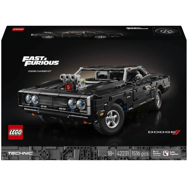 لگو اورجینال تکنیک 42231 – ماشین Dodge Charger سریع و خشن