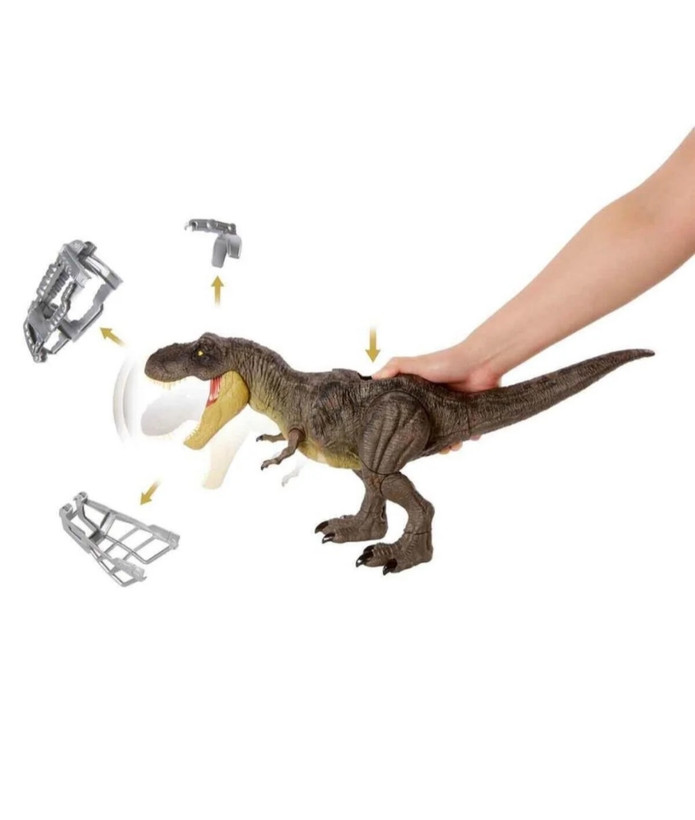 فیگور دایناسور Tyrannosaurus Rex مدل Stomp 'N Escape – Mattel Jurassic World GWD67