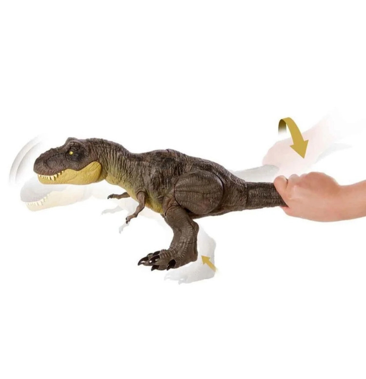 فیگور دایناسور Tyrannosaurus Rex مدل Stomp 'N Escape – Mattel Jurassic World GWD67