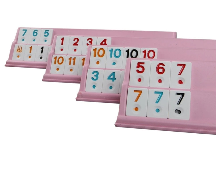 🎲 ست مینی اوکی رومیزی (Mini Okey Takımı) با مهرههای ملامین