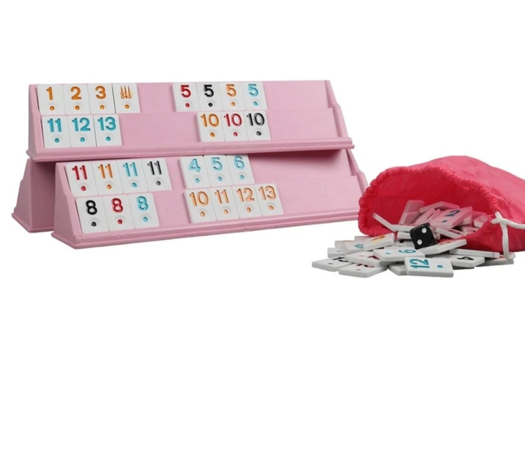 🎲 ست مینی اوکی رومیزی (Mini Okey Takımı) با مهرههای ملامین