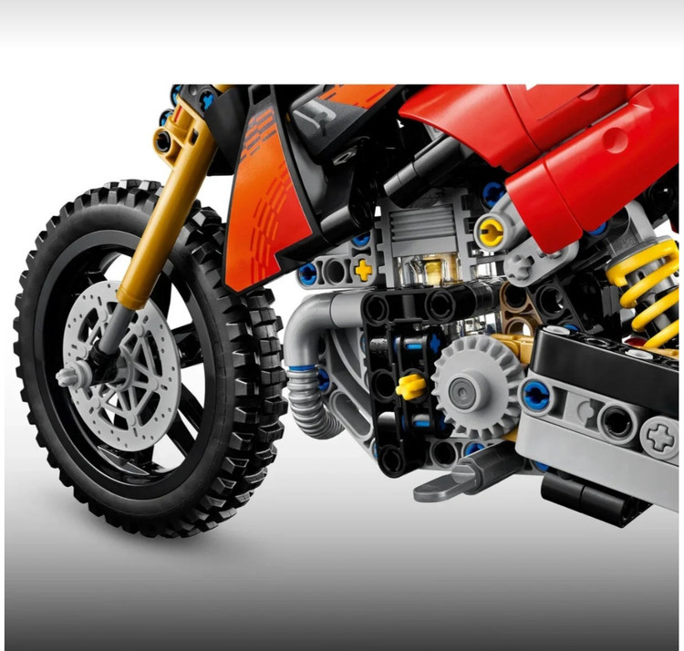 لگو اورجینال تکنیک موتورسیکلت دوکاتی Desmo450 MX Factory کد۴۲۲۳۸