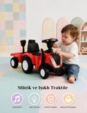 تراکتور کودک روروئکی و اولین قدم با یدک | موزیکال، چراغدار و بوقدارpro toys