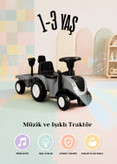 تراکتور کودک روروئکی و اولین قدم با یدک | موزیکال، چراغدار و بوقدارpro toys