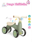 دوچرخه تعادلی چهارچرخ Babycim رنگ سبز