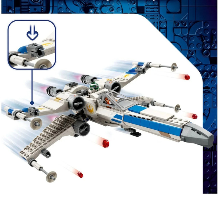 لگو اورجینال جنگنده X-Wing جمهوری جدید کد ۷۵۴۶۰