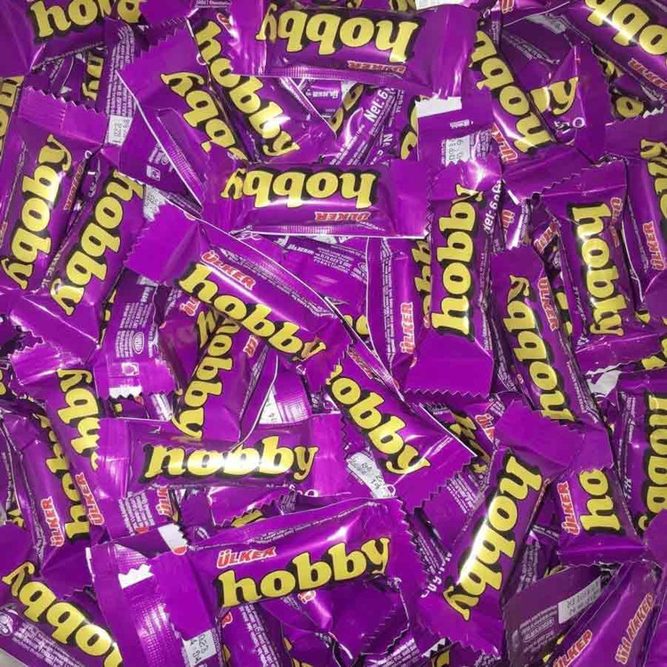 🍫 شکلات مینی هوبی اولکر (Ülker Hobby) – بسته ۱۰۰ عددی
