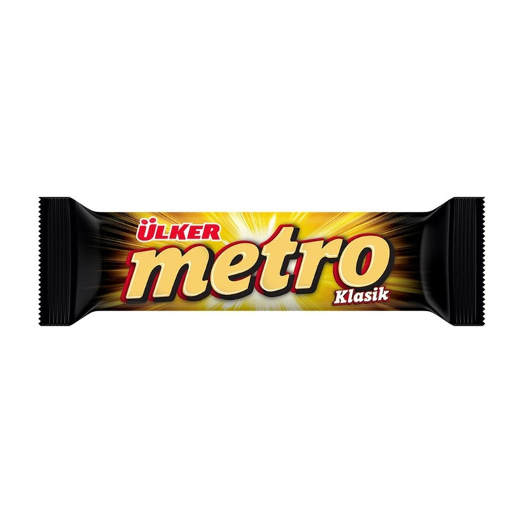 🍫 شکلات مترو اولکر (Ülker Metro) – بسته ۲۴ عددی